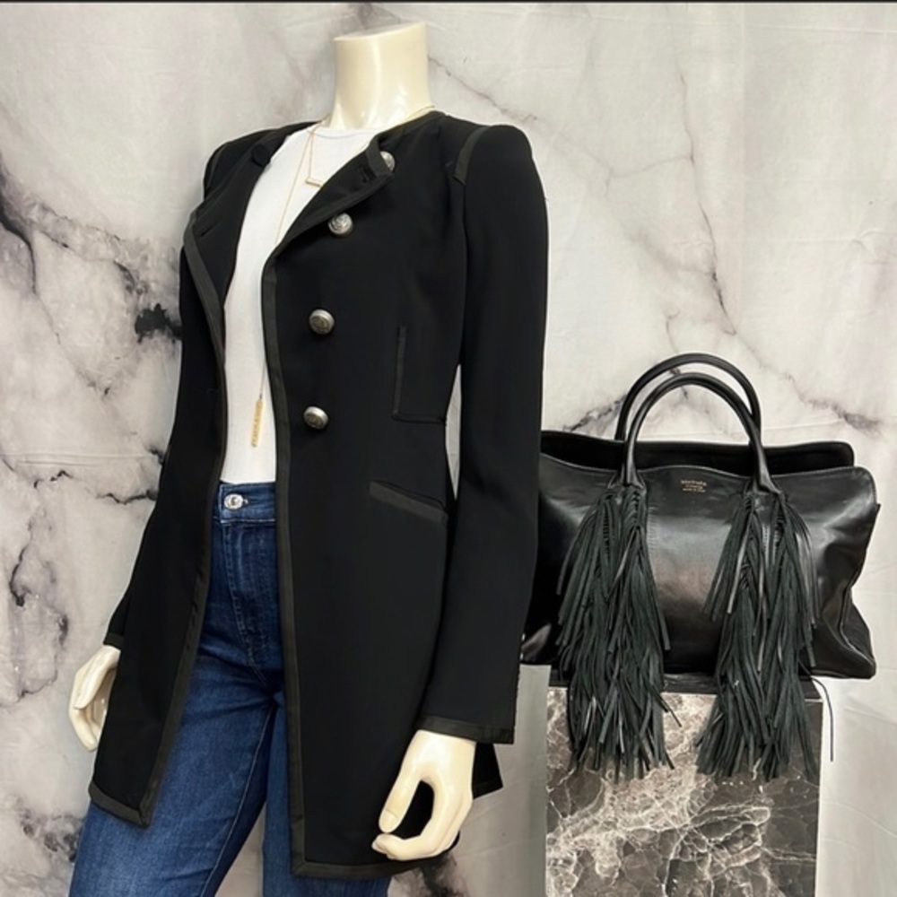 Cinq a sept black blazer